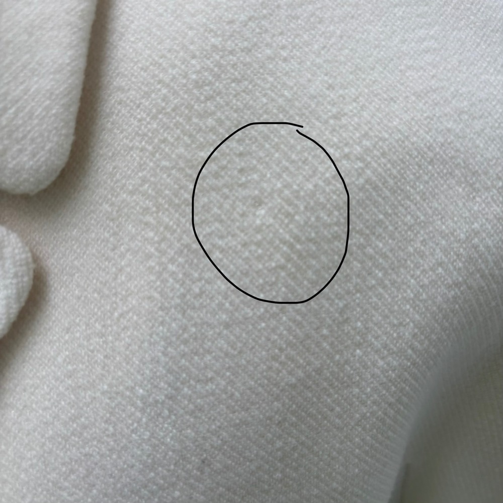 Emanuel Emanuel Ungaro Blazer Size 8 Cream
Wool Blend Mohair Notched Lapel - Picture 11 of 11